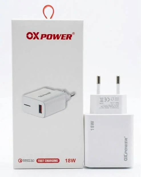 OXPOWER OXC-10 18W USB Güç Adaptörü (Hızlı Şarj)