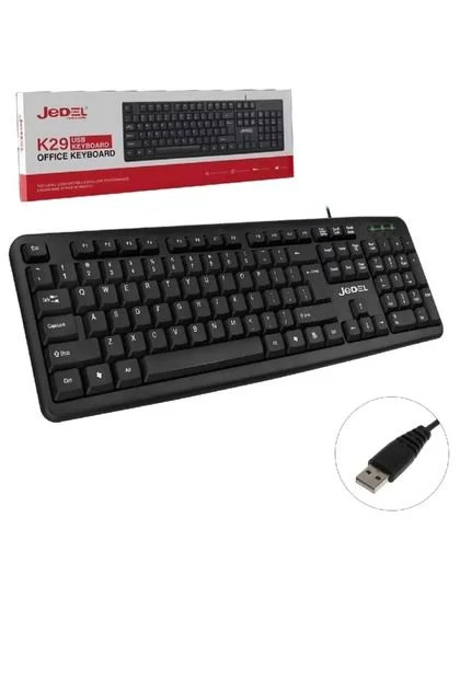 JEDEL K29 USB Office Klavye